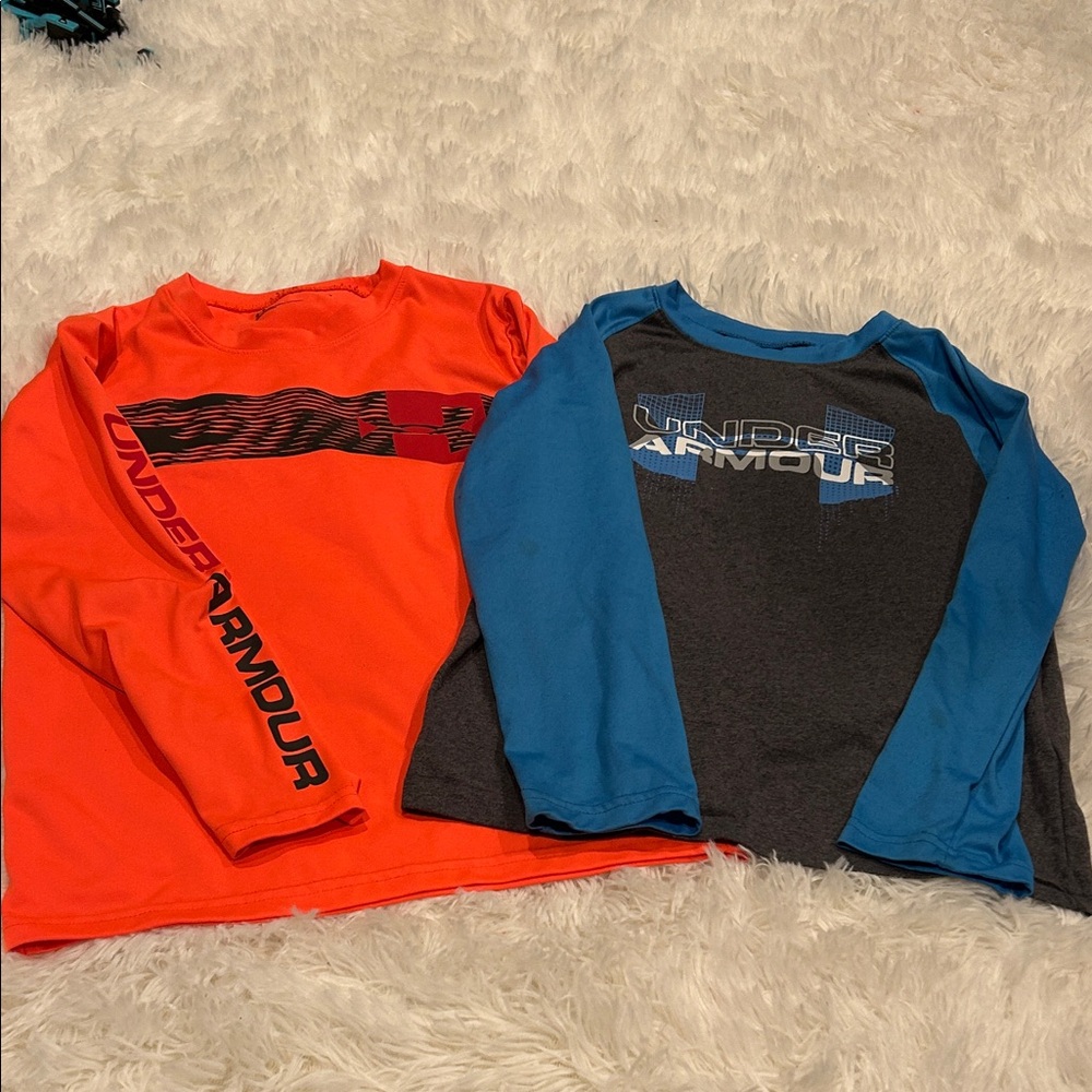 Under Armour Kids Long Sleeve Tees